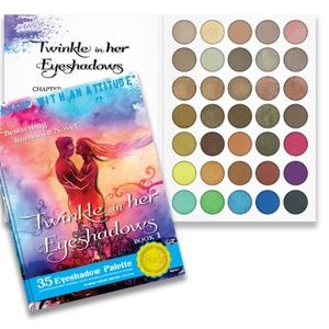 Twinkle in her 35 eyeshadow palette book 1